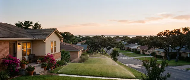 A neighborhood in Corpus Christi