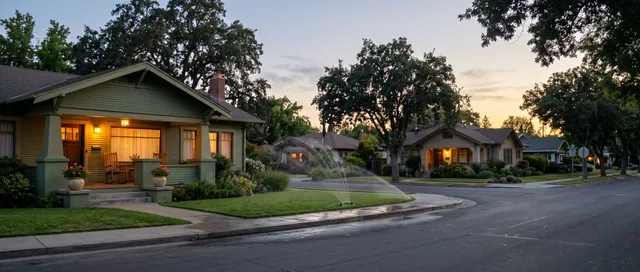 A neighborhood in Stockton